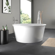 Duravit White Tulip Freestanding Tub Lifestyle