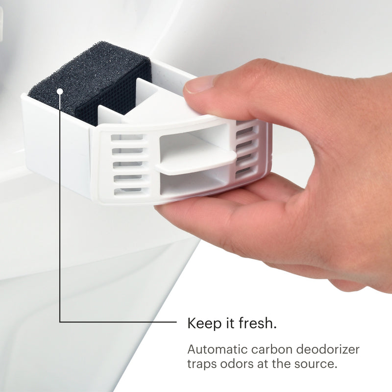 Brondell Swash Select DR802 Bidet Seat with Warm Air Dryer and Deodorizer DR802