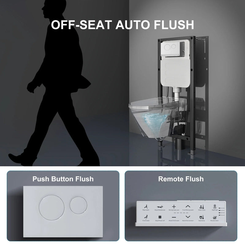 HOROW G10 Wall Mounted Luxury Bidet Smart Toilet With Dual Flush Tank