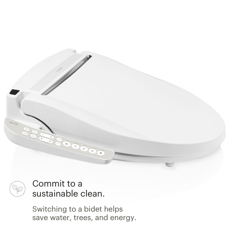 Brondell Swash Select DR801 Sidearm Bidet Seat with Warm Air Dryer and Deodorizer DR801