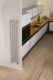 ICO Rosendal towel warmer, bathroom lifestyle