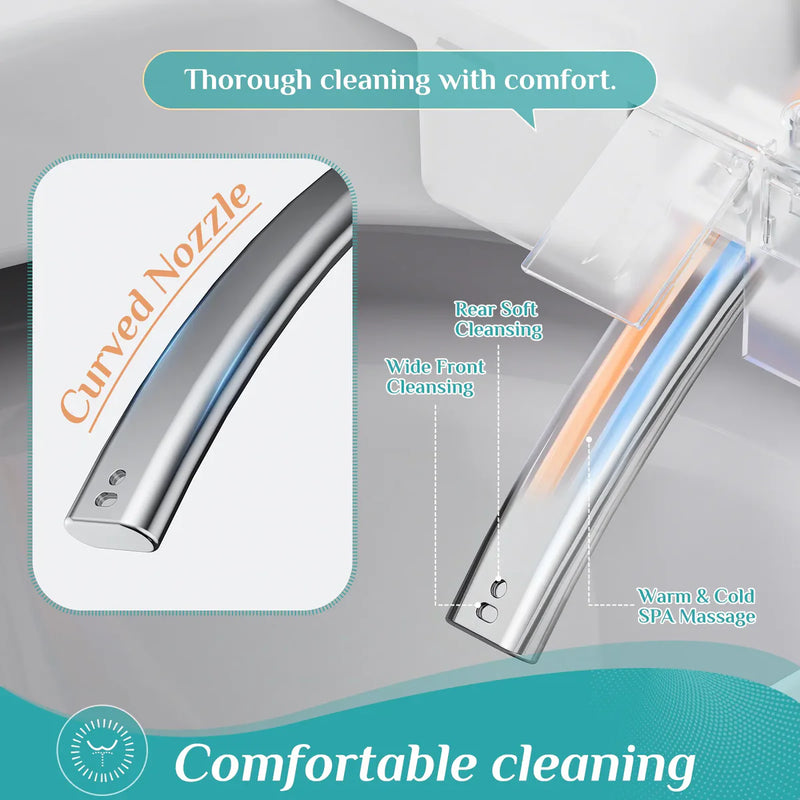 HOROW Smart Toilet With Bidet Seat For 10 Inch Rough In Model T37