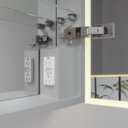ICO Jackson IJ1114 interior GFI protected outlets with USB charging