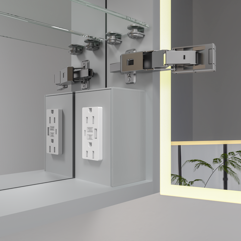 ICO Jackson IJ1114 interior GFI protected outlets with USB charging