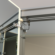 ICO Jackson IJ1114 interior lighting and soft close hinge detail
