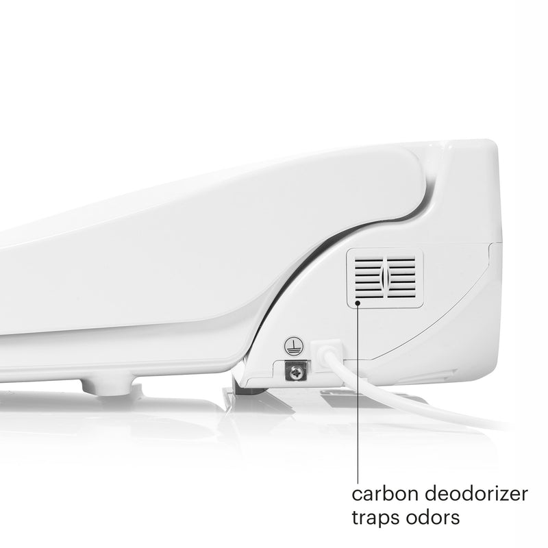 Brondell Swash Select DR801 Sidearm Bidet Seat with Warm Air Dryer and Deodorizer DR801