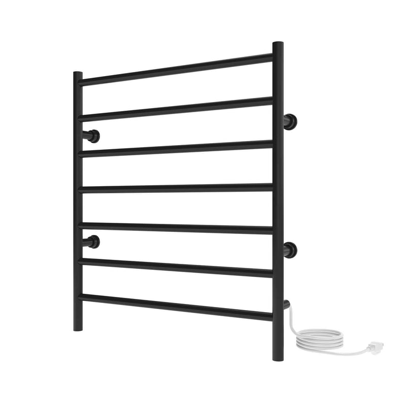 ICO Kontour Linear electric plug-in towel warmer, Polished Nickel