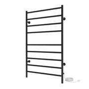 ICO Kontour Linear electric plug-in towel warmer, Polished Nickel