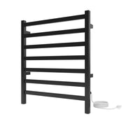 ICO Kontour Square electric plug-in towel warmer, Polished Nickel