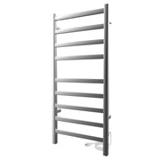 ICO Kontour Square electric plug-in towel warmer, Chrome