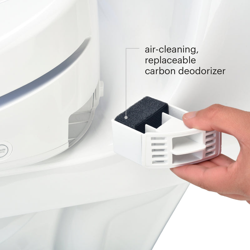 Brondell Swash 1400 Luxury Bidet Toilet Seat with Remote Control S1400-RW