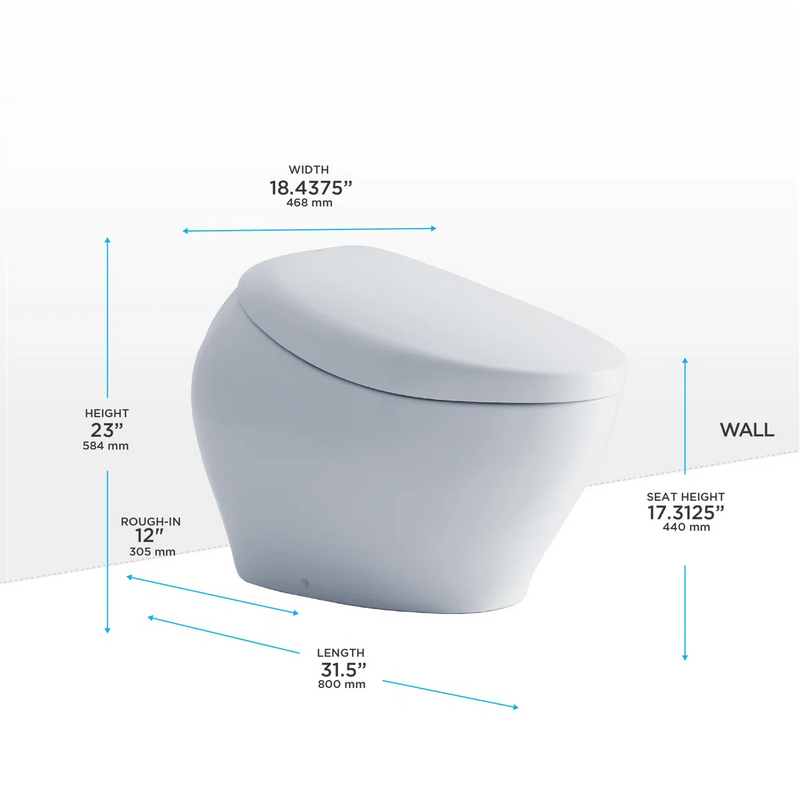 TOTO 2023 NX2 NEOREST SMART TOILET MS903CUMFX#01
