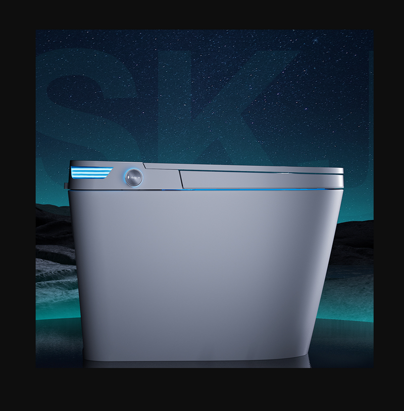Modern Smart Toilet – Japanese-Style One-Piece
