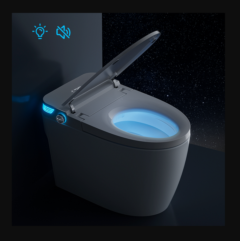 Modern Smart Toilet – Japanese-Style One-Piece