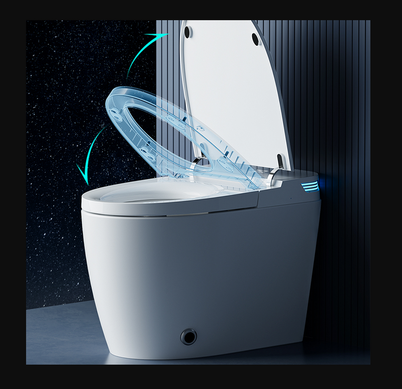 Modern Smart Toilet – Japanese-Style One-Piece