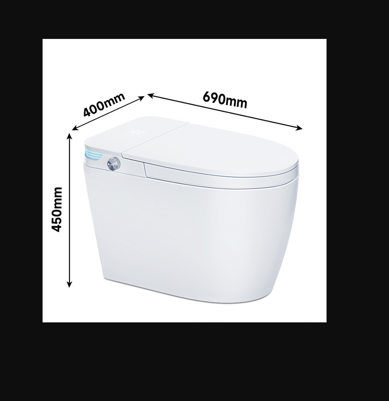 Modern Smart Toilet – Japanese-Style One-Piece