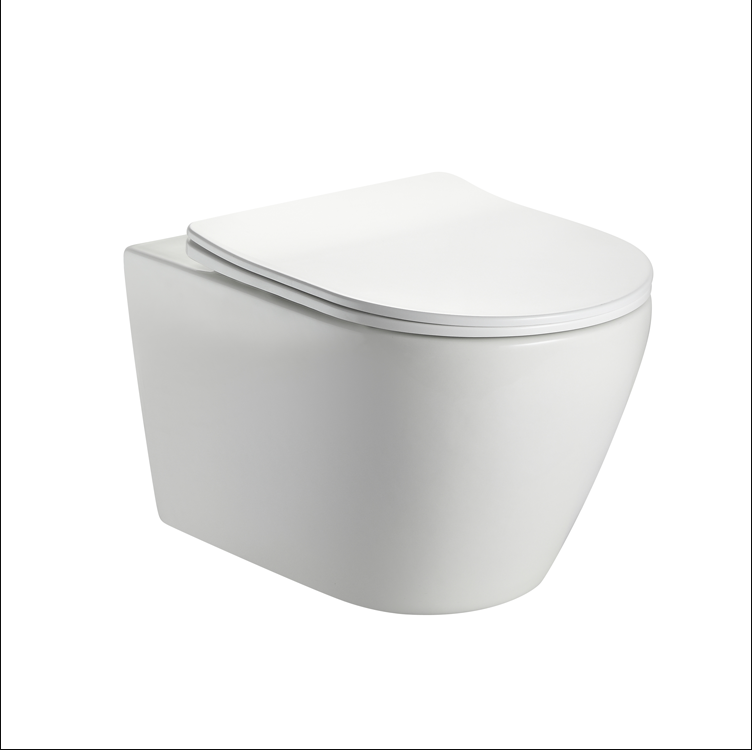 Low Noise Flushing Wall Mounted Toilet