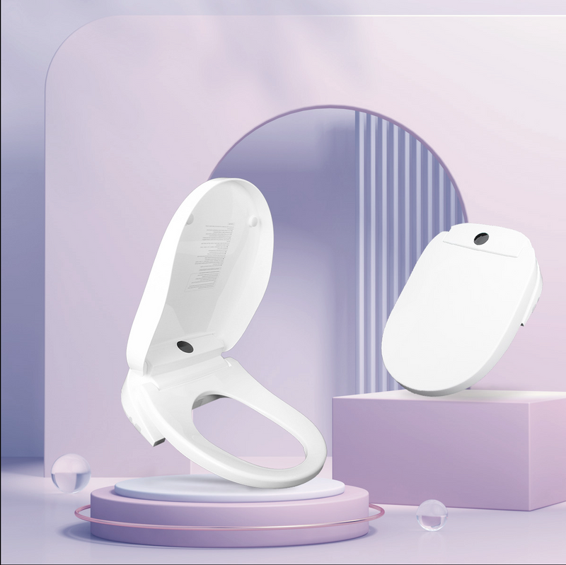 Smart Bidet Toilet Seat (U-Type) – Adjustable Water Temperature, Warm Air Dryer, Anti-Bacterial, Soft-Close Lid