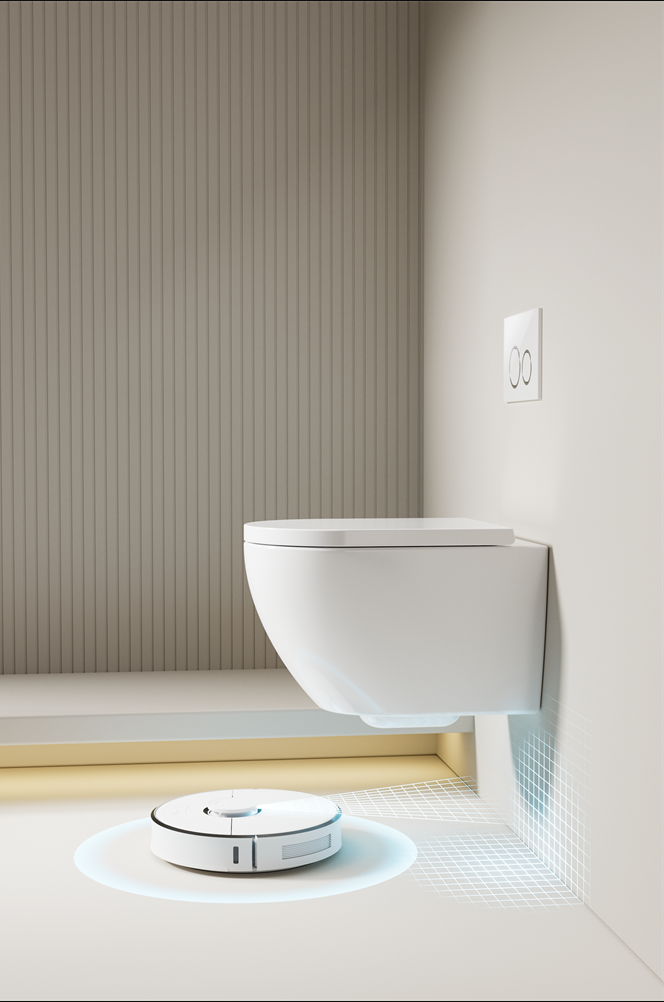 Vortex Flush Wall-Hung Toilet