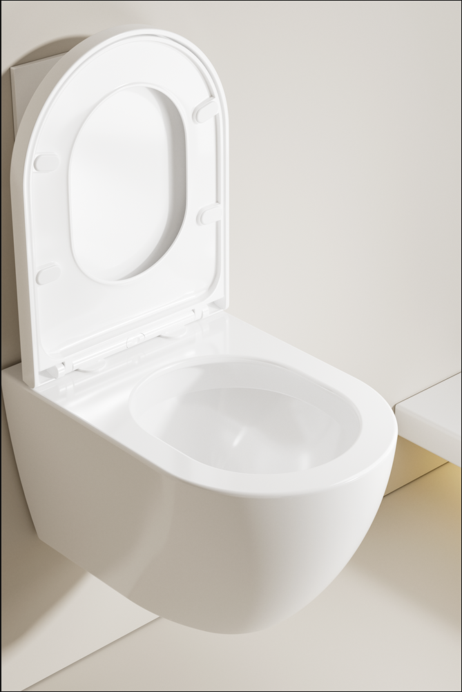 Vortex Flush Wall-Hung Toilet