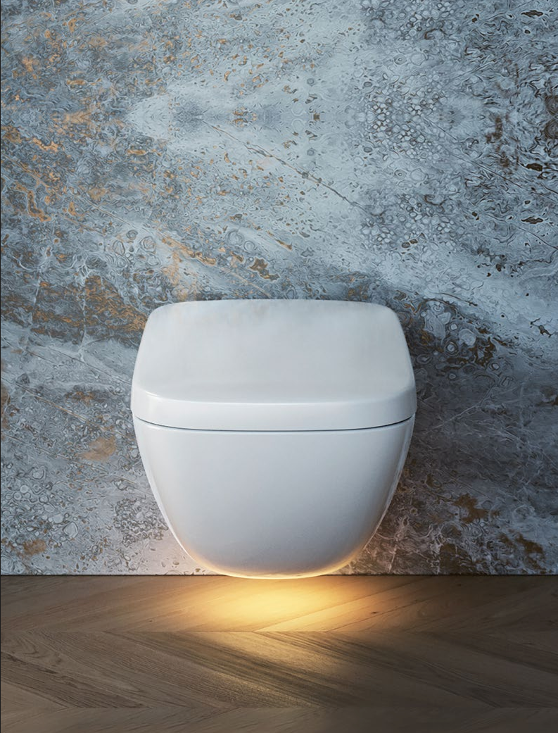 TOTO Neorest WX2 Wall Mounted Toilet with Integrated Bidet Seat 1.2 and 0.8 GPF CWT9548CEMFX#01