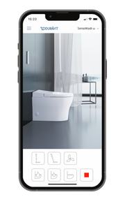 Duravit SensoWash u App Control on Smartphone