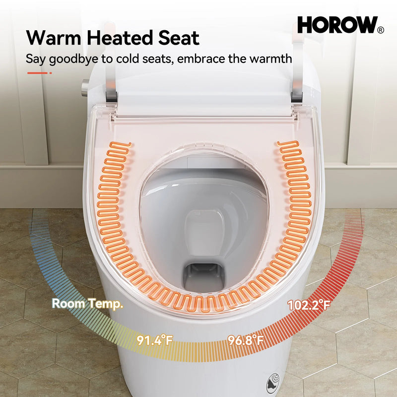 HOROW T10 smart toilet heated seat