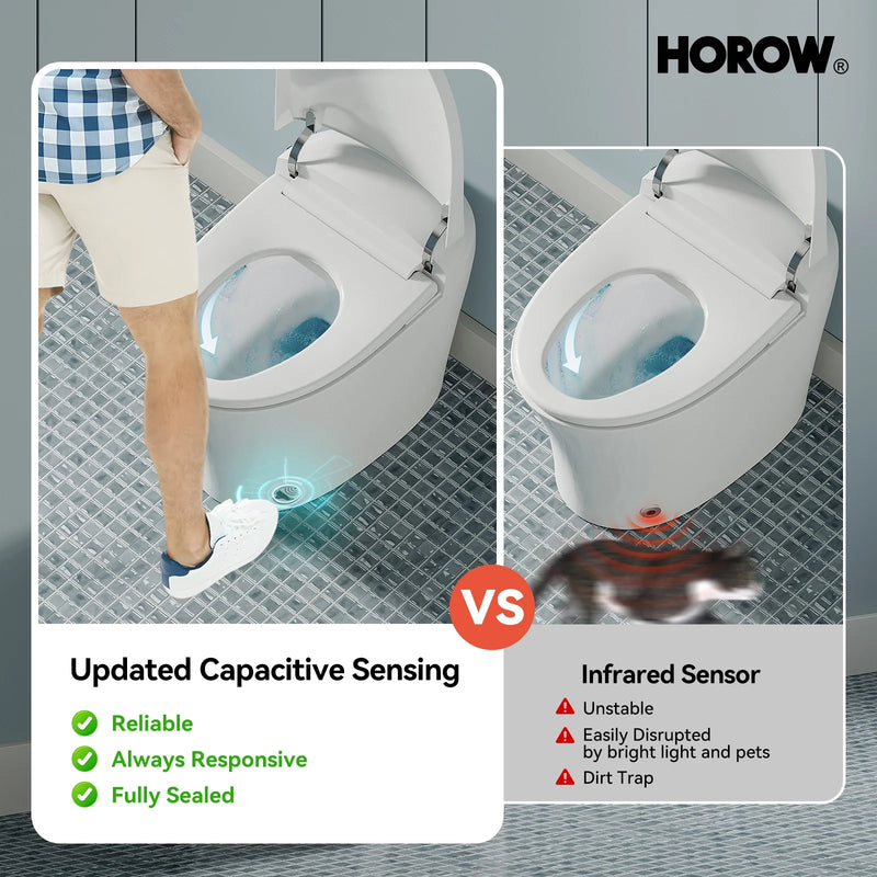 HOROW T16 Smart Toilet With Heated Bidet Dual Flush Toilet Model T16