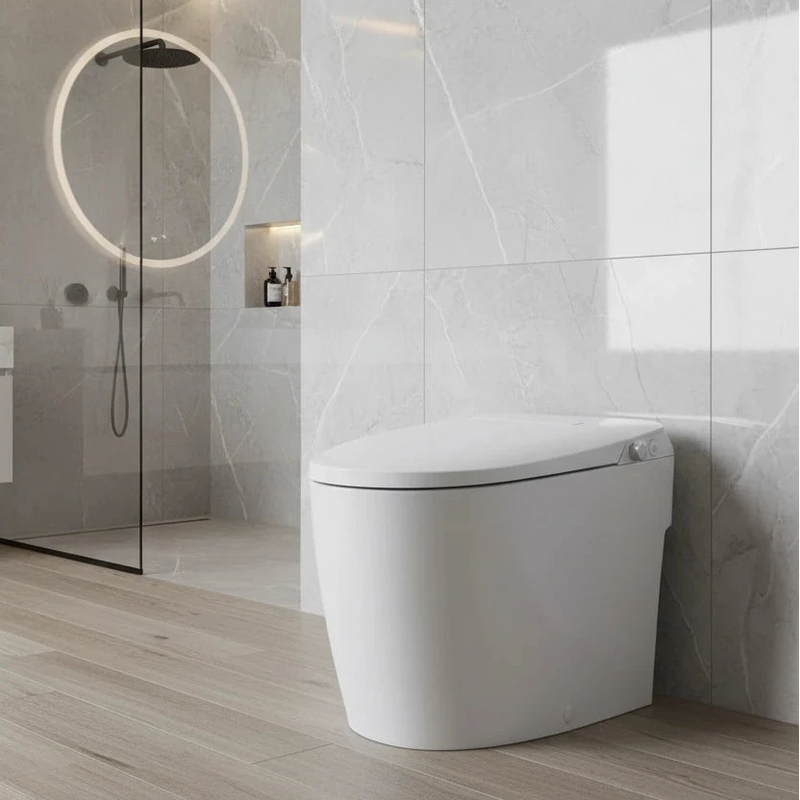 HOROW T30 Bidet Toilet With Non Electric Seat For 12 Inch Rough In ADA Height