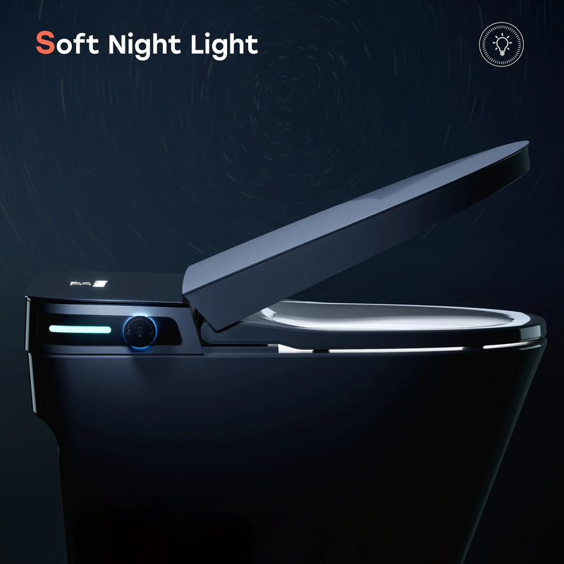 HOROW T37D 10 Inch Rough In Toilet With Bidet And Dryer For Power Outage Model