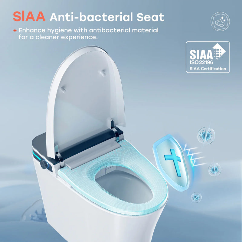 HOROW T37D 10 Inch Rough In Toilet With Bidet And Dryer For Power Outage Model