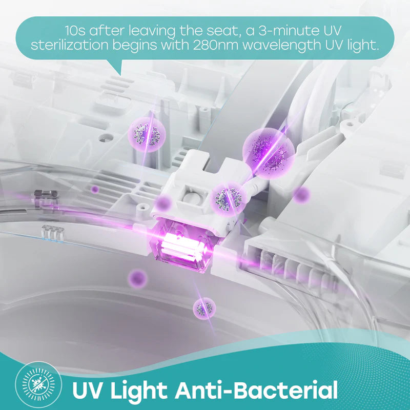 HOROW Bidet Combo Toilet With Mood Light For 12 Inch Rough In Model T38