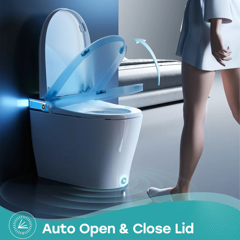 HOROW Bidet Combo Toilet With Mood Light For 12 Inch Rough In Model T38