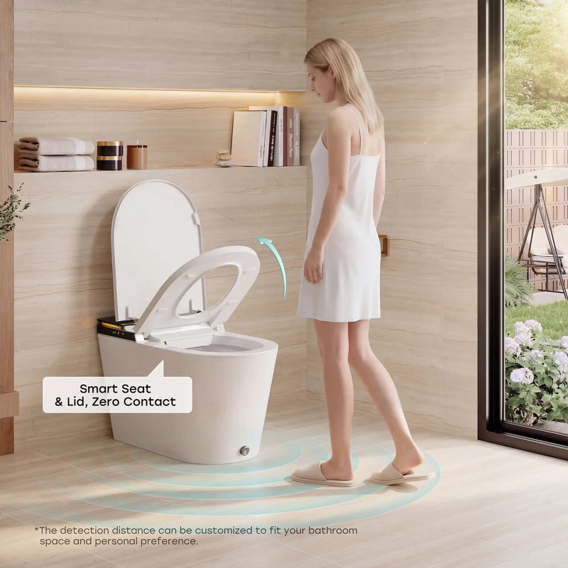 HOROW X70 Smart Toilet with Built-In Tank and Pump