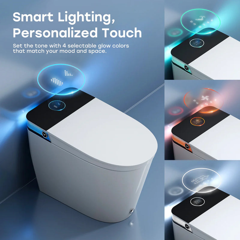 HOROW Smart Toilet With Flush Tank And ADA Compliance For 12 Inch Rough In Model T38P