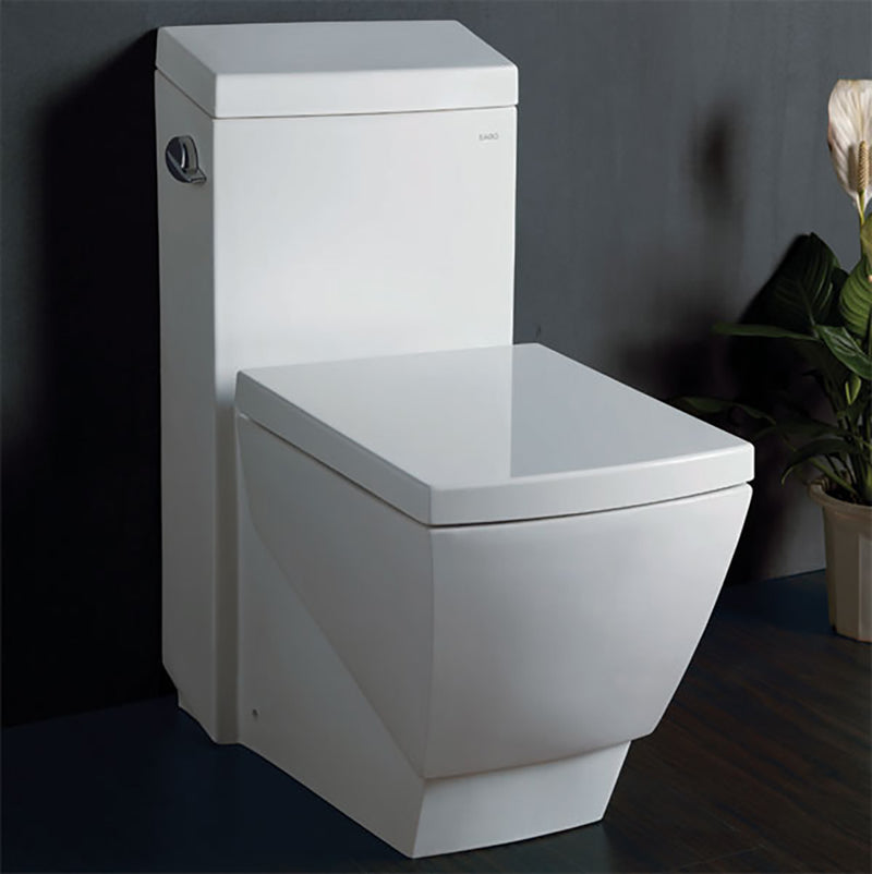 EAGO TB336 One Piece High Efficiency Low Flush Ceramic Toilet TB336