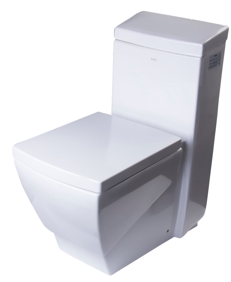 EAGO TB336 One Piece High Efficiency Low Flush Ceramic Toilet TB336