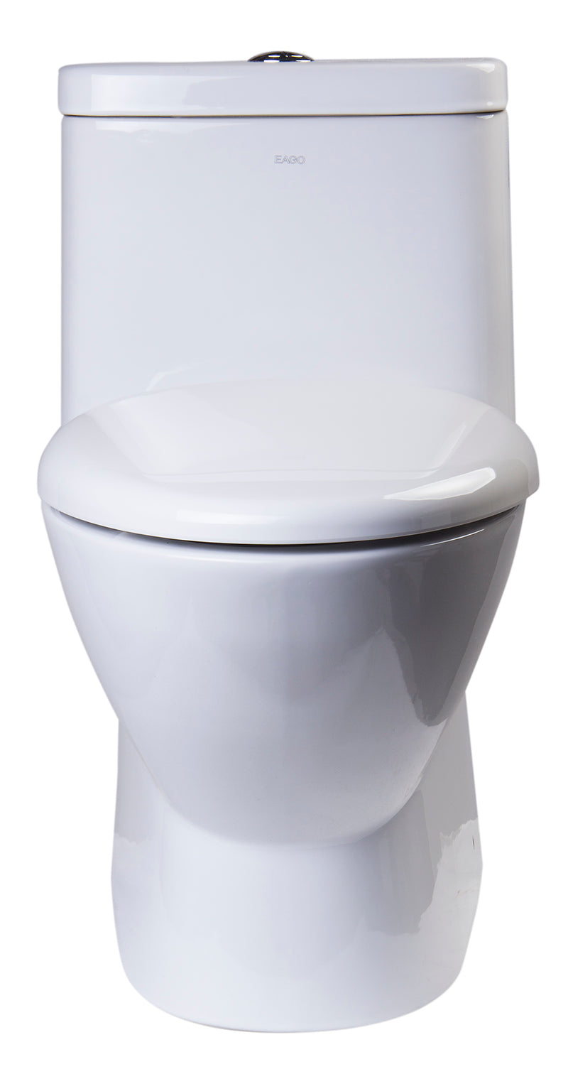 EAGO TB346 Modern Dual Flush One Piece High Efficiency Toilet TB346