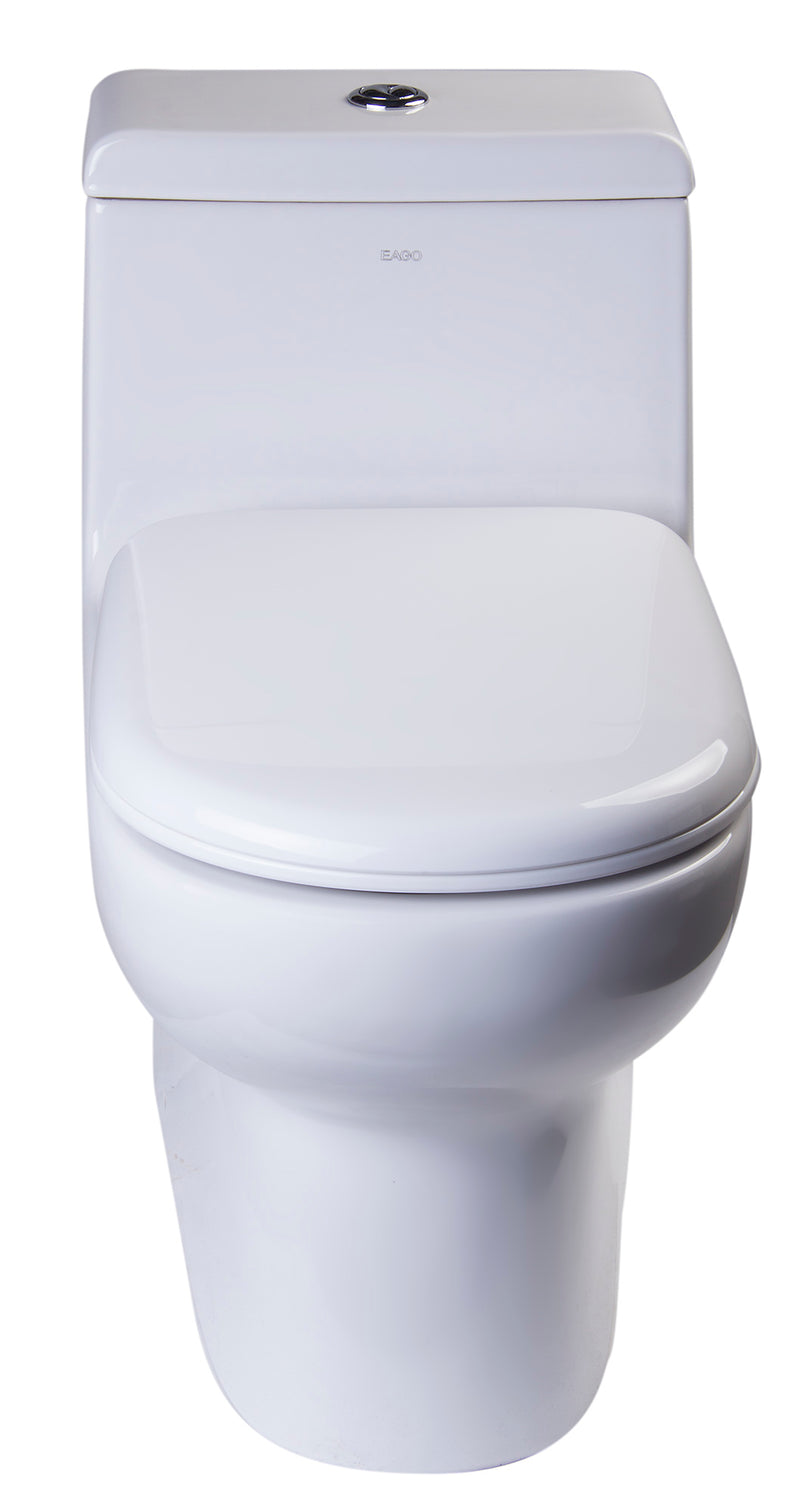 EAGO TB351 Dual Flush One Piece Eco Friendly High Efficiency Toilet TB351