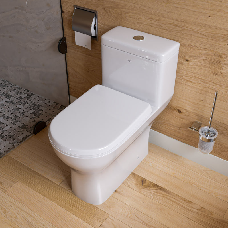 EAGO TB353 Dual Flush One Piece Eco Friendly High Efficiency Toilet TB353
