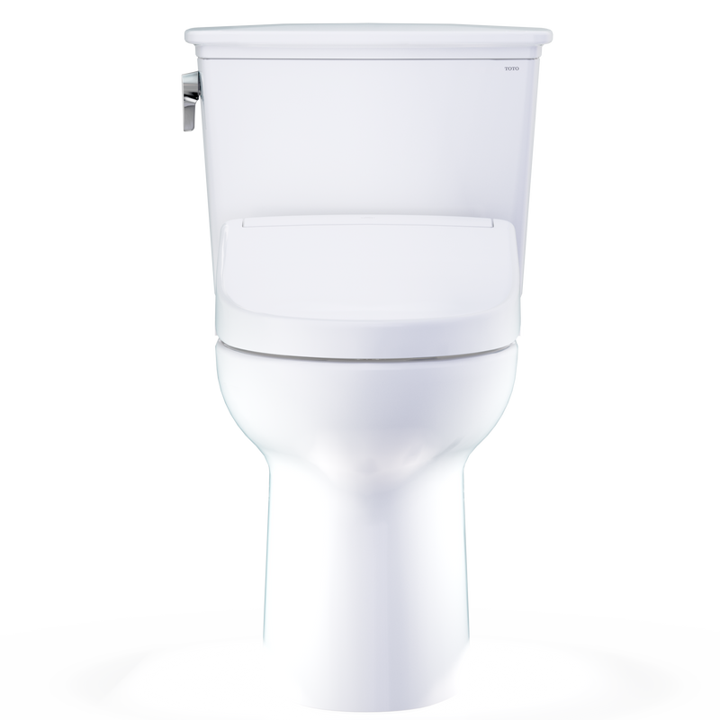 TOTO Drake Transitional WASHLET+ S5 Two Piece Toilet 1.28 GPF Universal Height (Rough-In 12" | 10")