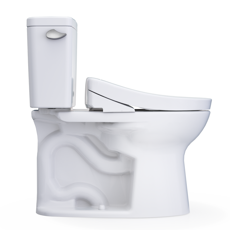 TOTO Drake WASHLET+ S5 Two Piece Toilet 1.6 GPF Regular Height MW7763446CSG#01