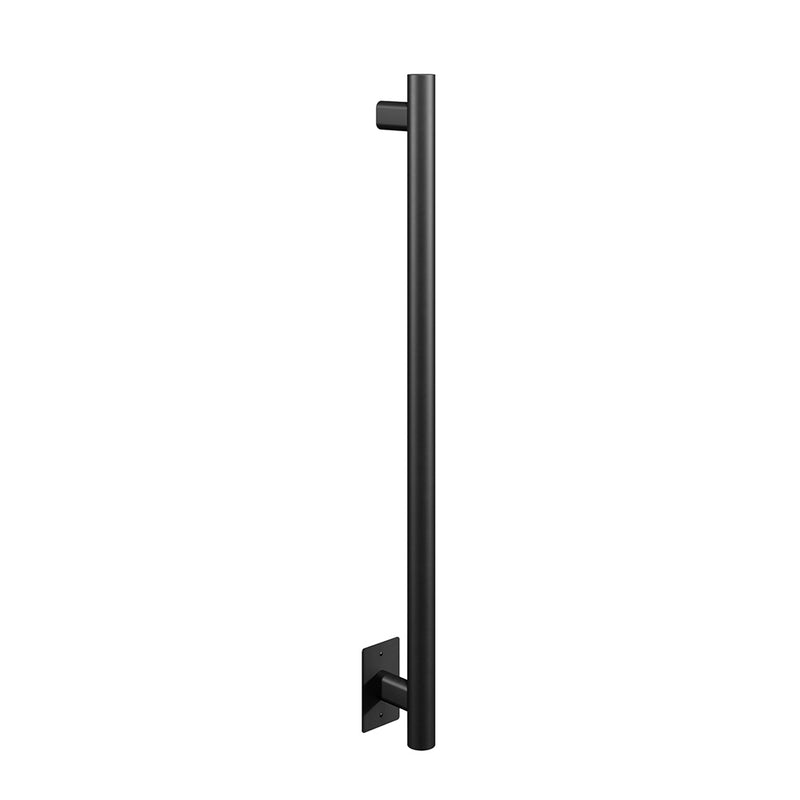 ICO Como electric hardwired towel warmer, 36 inch, Matte Black
