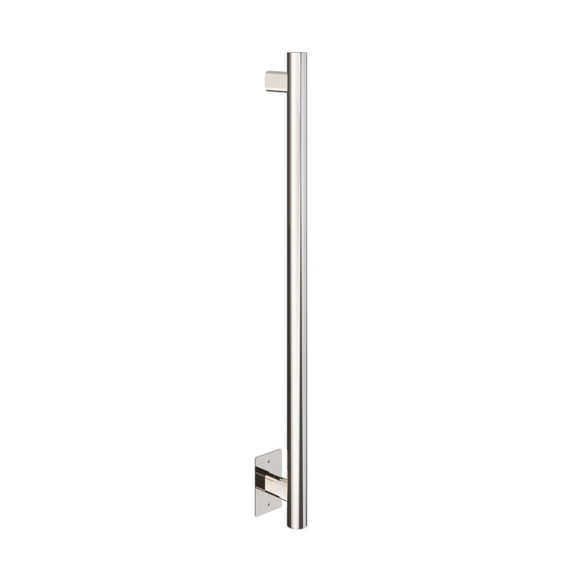 ICO Como electric hardwired towel warmer, 36 inch, Polished Nickel