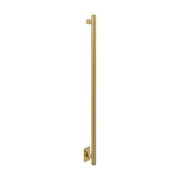 ICO Como electric hardwired towel warmer, 48 inch, Brushed Gold