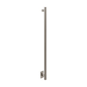 ICO Como electric hardwired towel warmer, 48 inch, Brushed Nickel