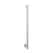 ICO Como electric hardwired towel warmer, 48 inch, Polished Nickel
