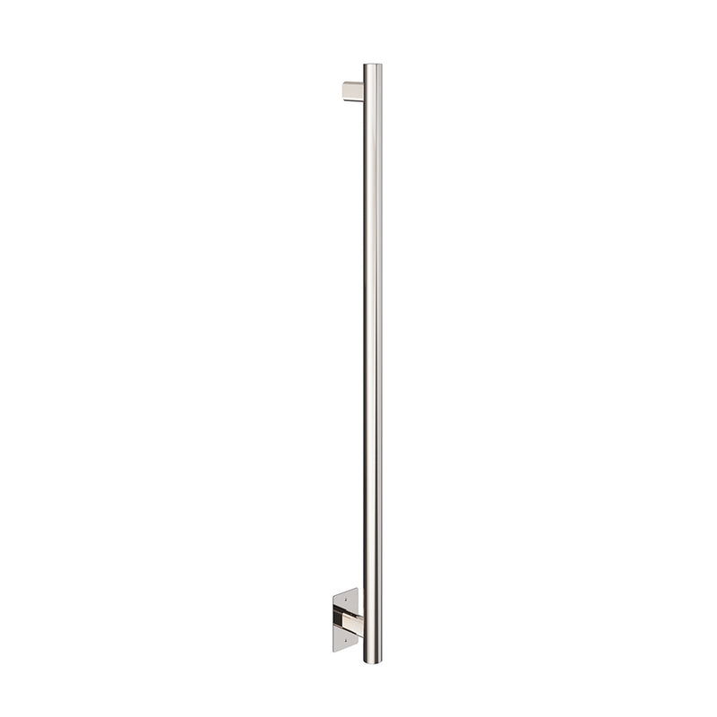 ICO Como electric hardwired towel warmer, 48 inch, Polished Nickel