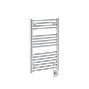 ICO Savoy electric hardwired towel warmer, 19 x 31 in, Chrome