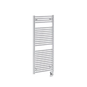 ICO Savoy electric hardwired towel warmer, 19 x 47.5 in, Chrome